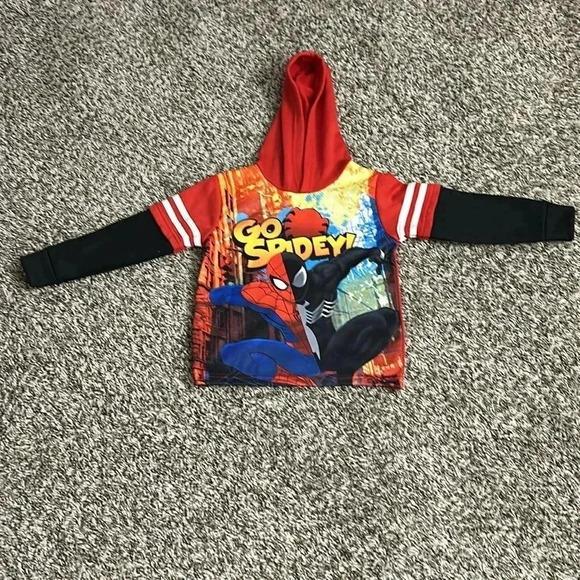 Spider-Man Marvel 2-Piece Set - Sweatshirt and Sweatpants - Brand New - Picture 4 of 5